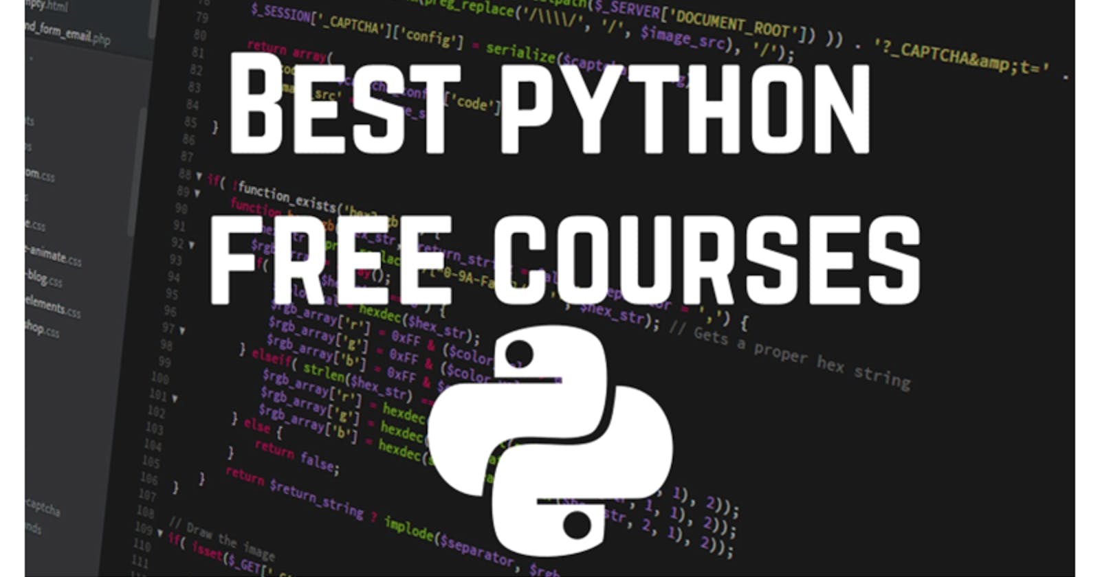 How to learn Python, Best Python Free Courses