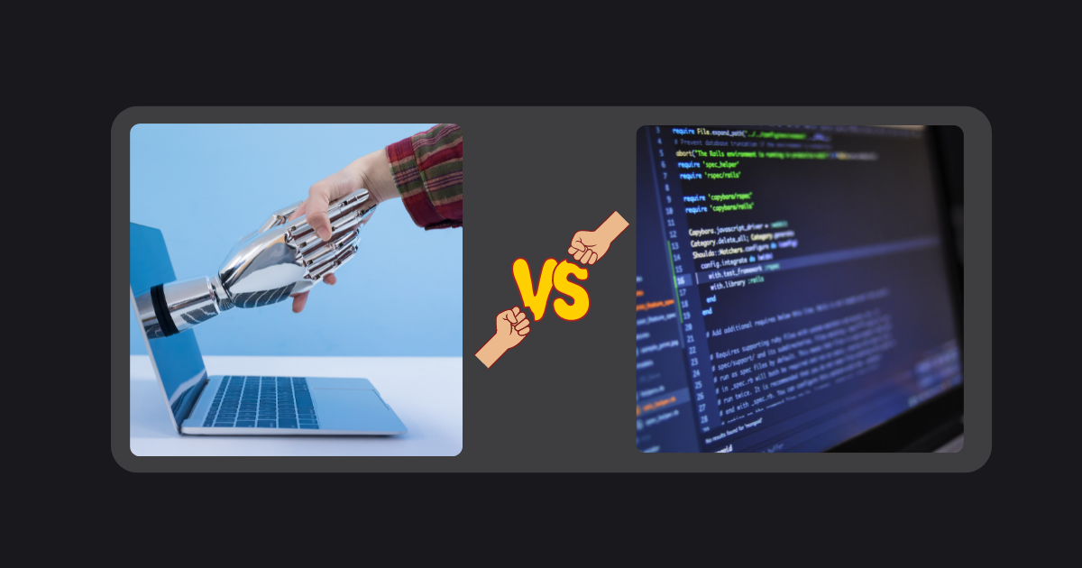 Why Machine Learning over traditional programming?