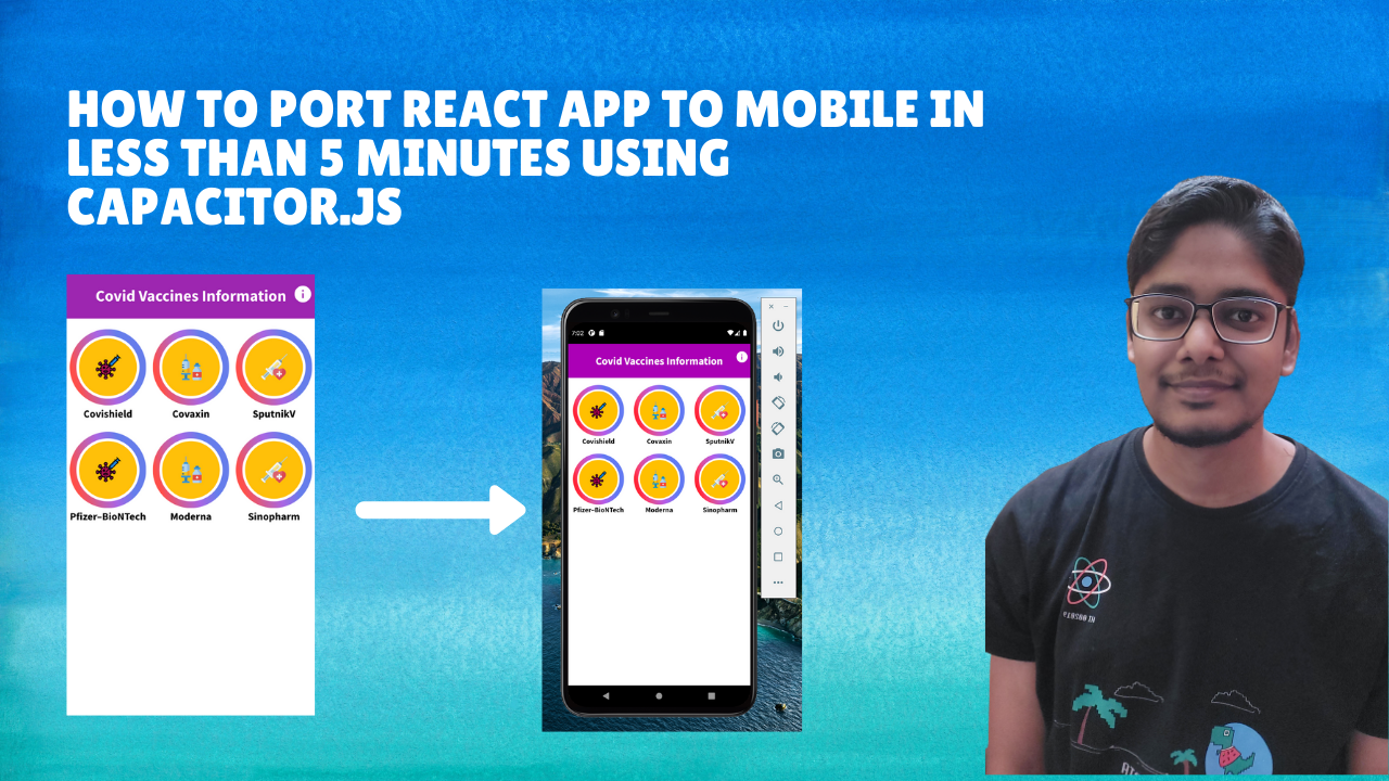 How to port a React website to a mobile app in less than 5 minutes using Capacitor.js