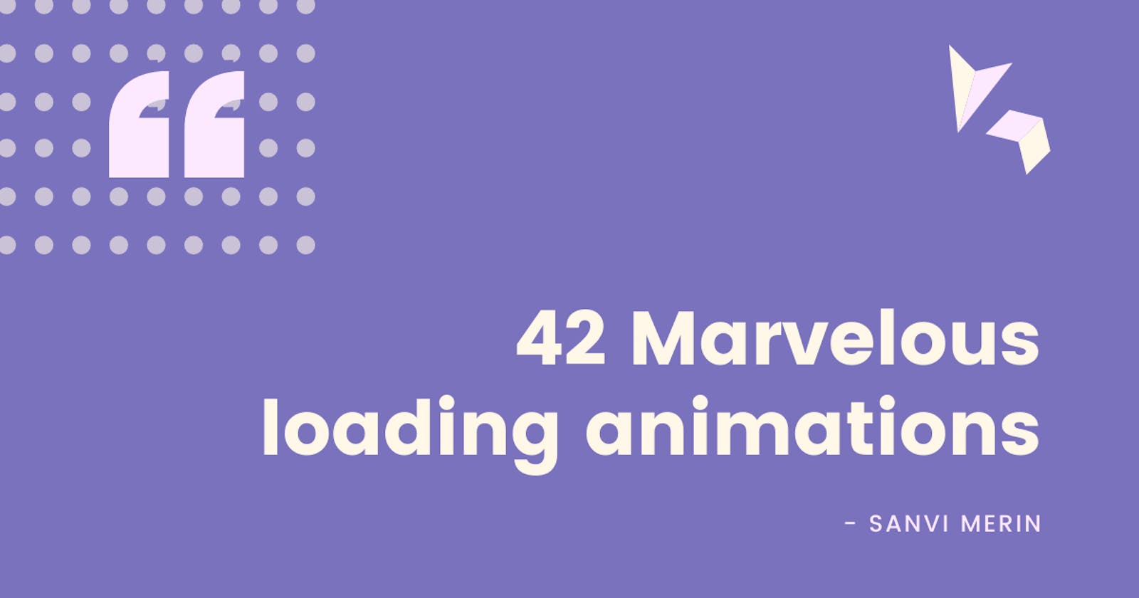 42 Marvelous loading animations for your website