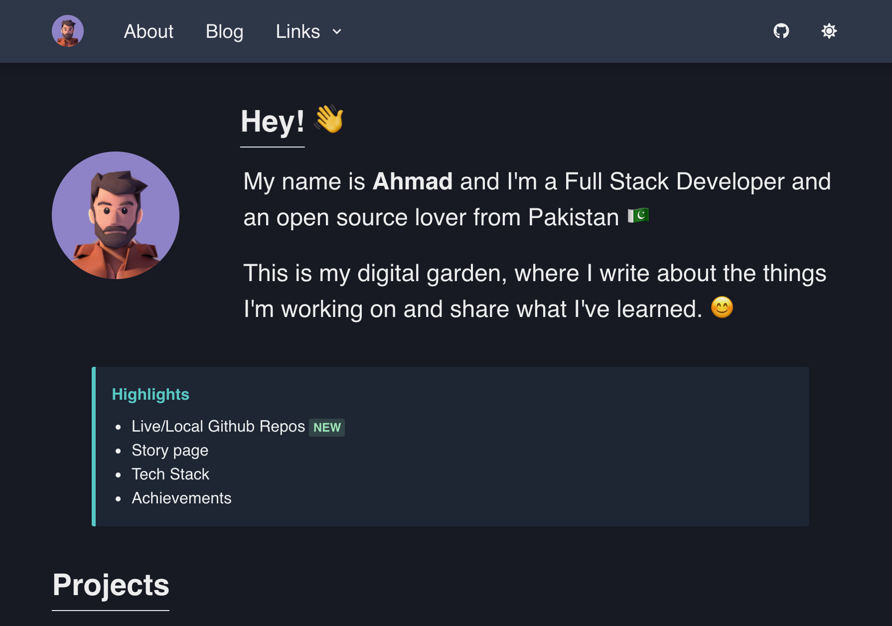 Create a portfolio website with react, ChakraUi and framerMotion