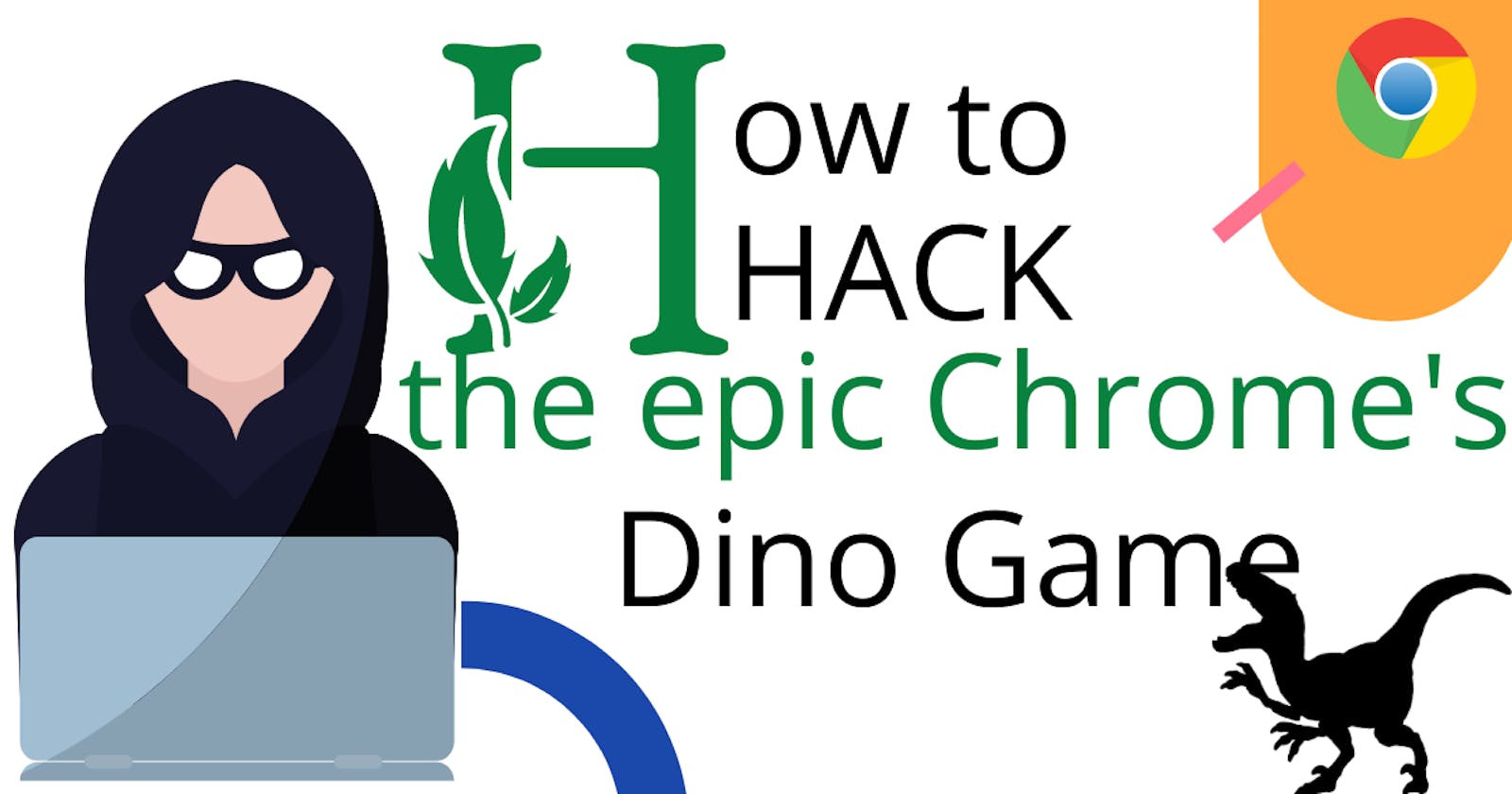 How to hack the epic Chrome's Dino game with just 1 line of code🚀