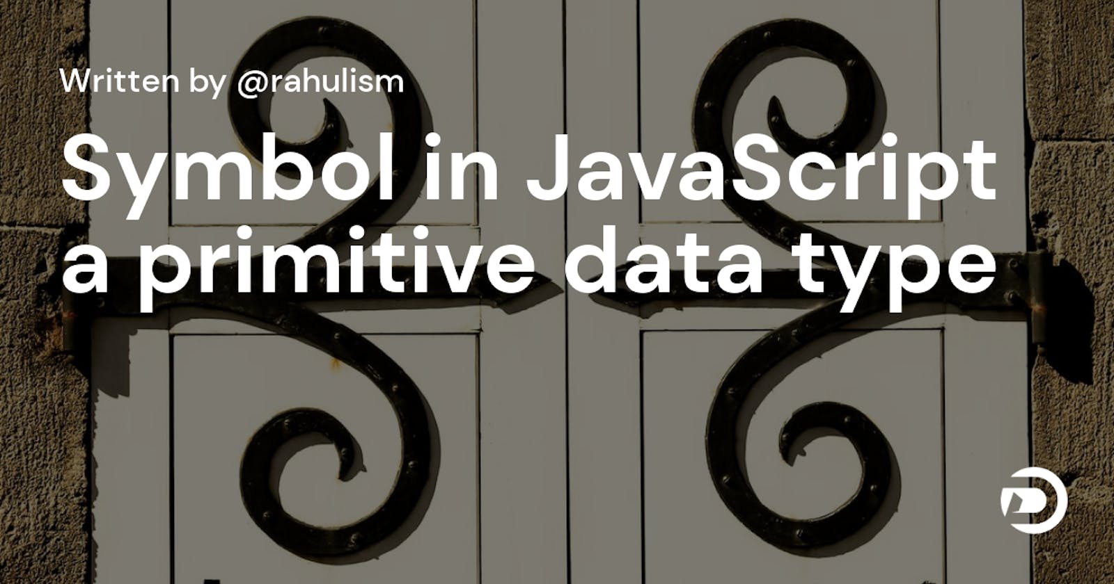 Symbol in JavaScript a primitive data type