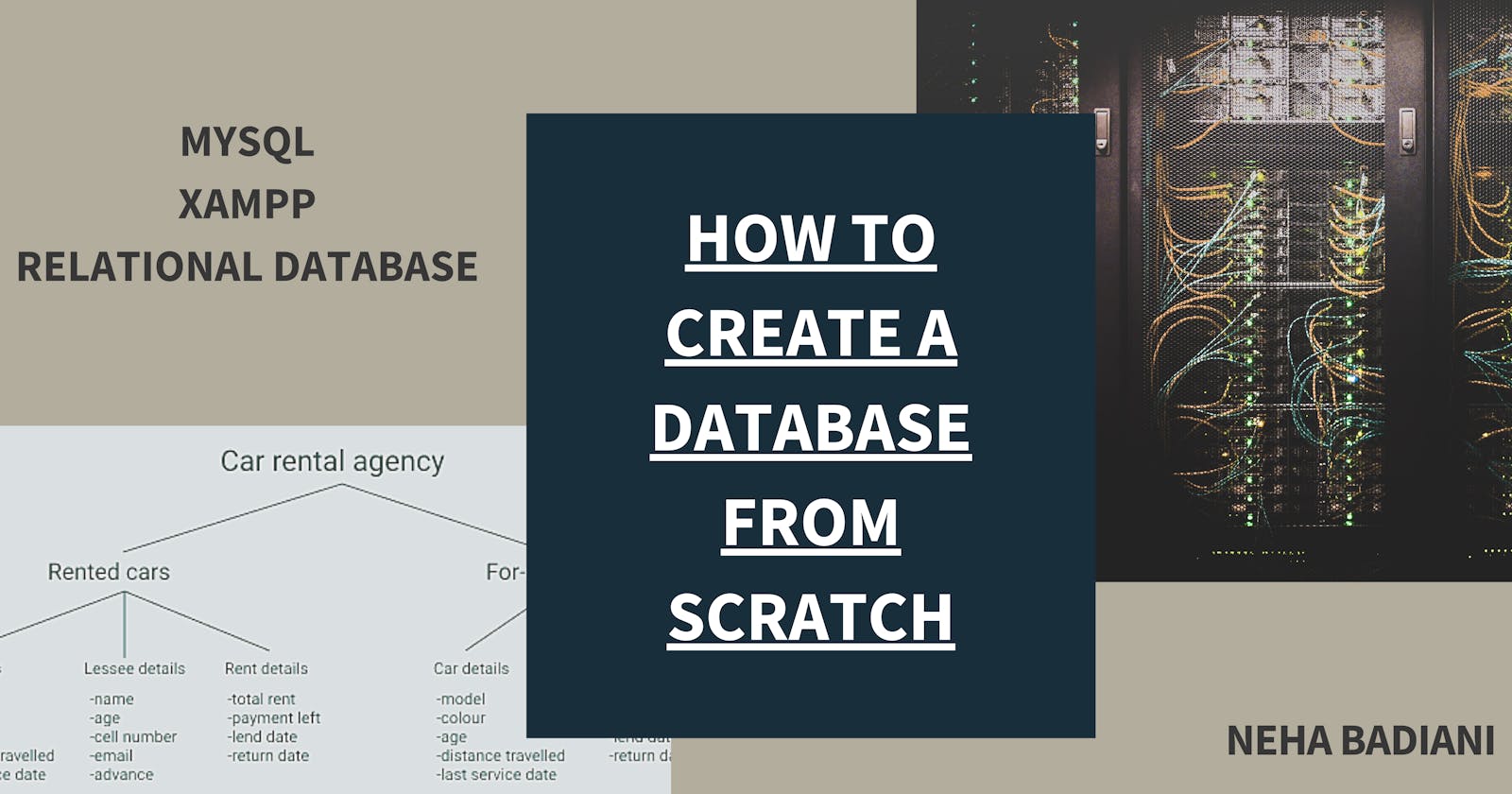How to create a Database from scratch