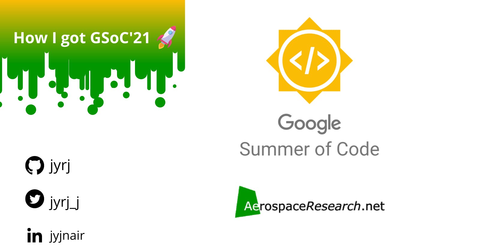How I got selected for Google Summer of Code with AerospaceResearch.net 🤓🚀
