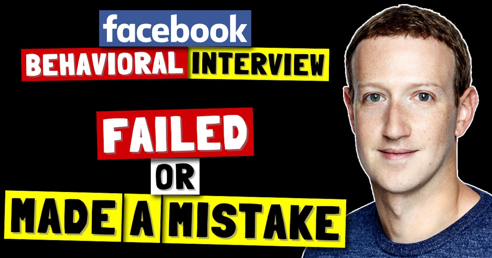 ✅ Tell Me About A Time You Failed Or Made A Mistake | Facebook Behavioral (Jedi) Interview Series 🔥