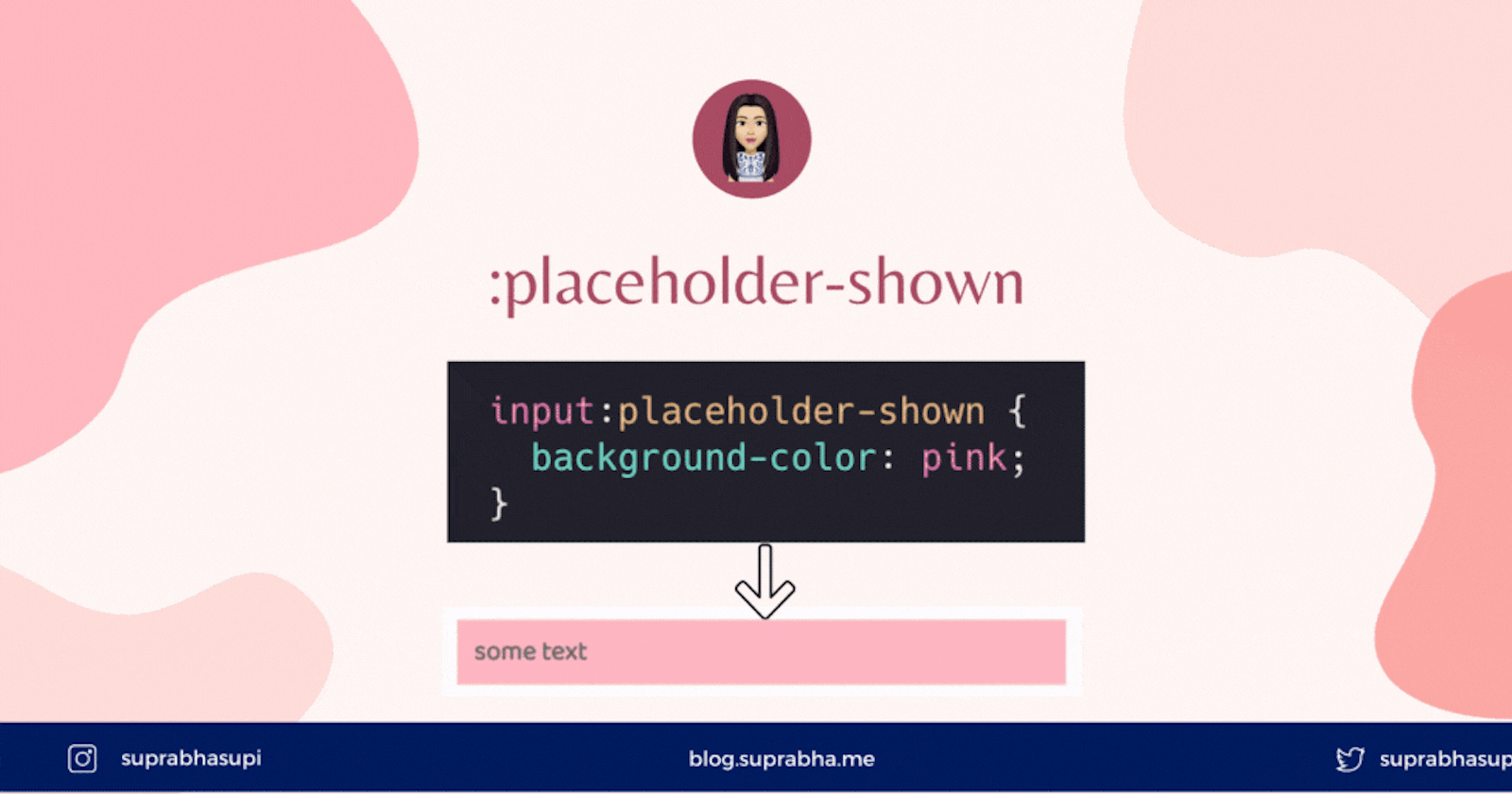 CSS ::placeholder and :placeholder-shown