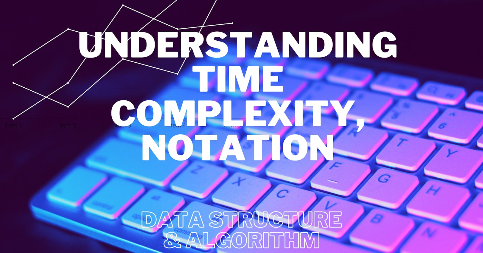 Understanding time complexity, Notation