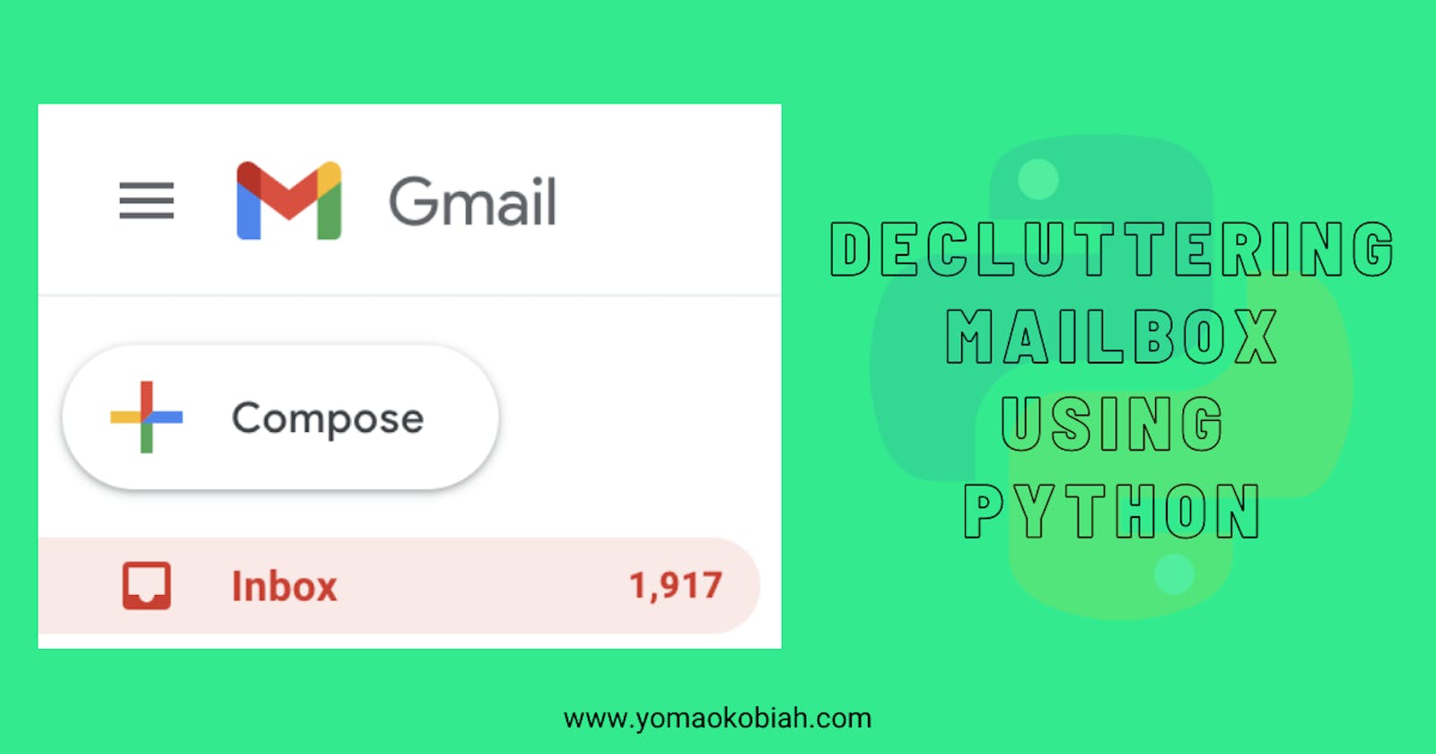 Decluttering Mailbox Using Python