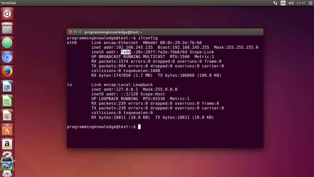 command line ubuntu terminal