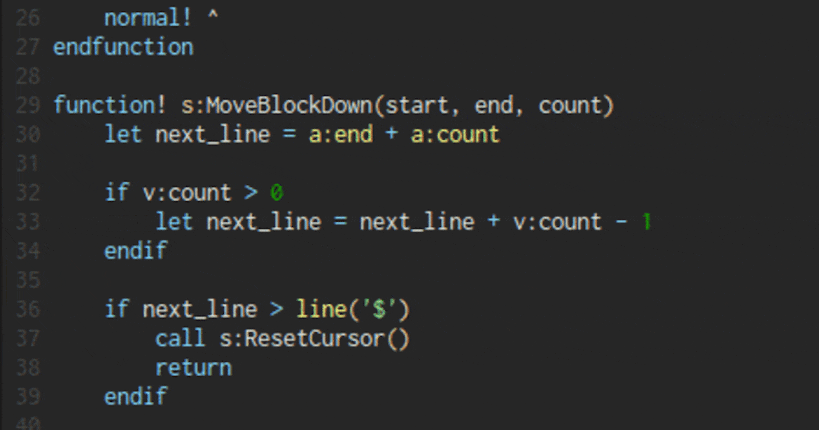 How I use vim to Edit Code Faster