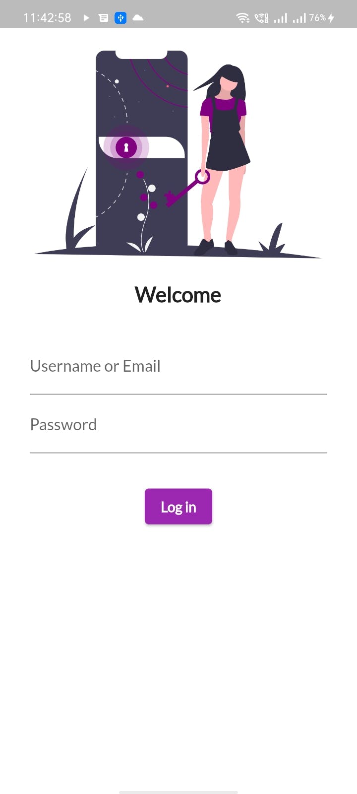 Login Page Design