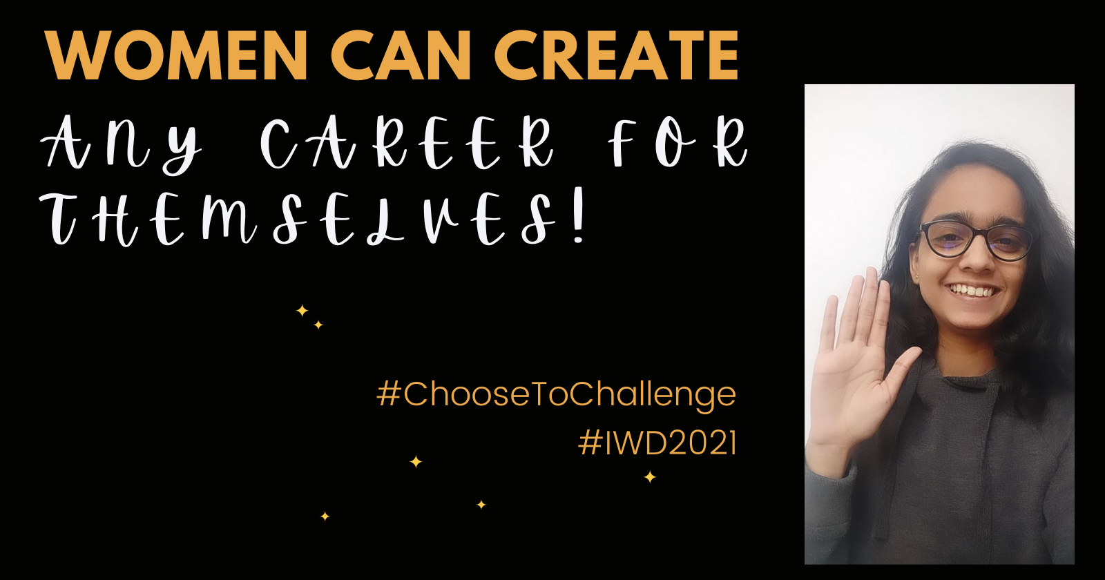 Women can create ANY career for themselves!
