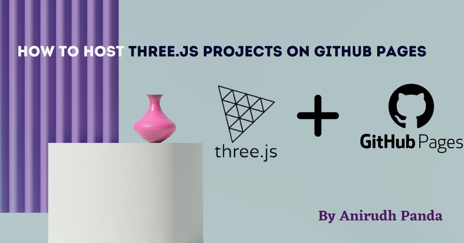 Host your Three.js project on GitHub Pages
