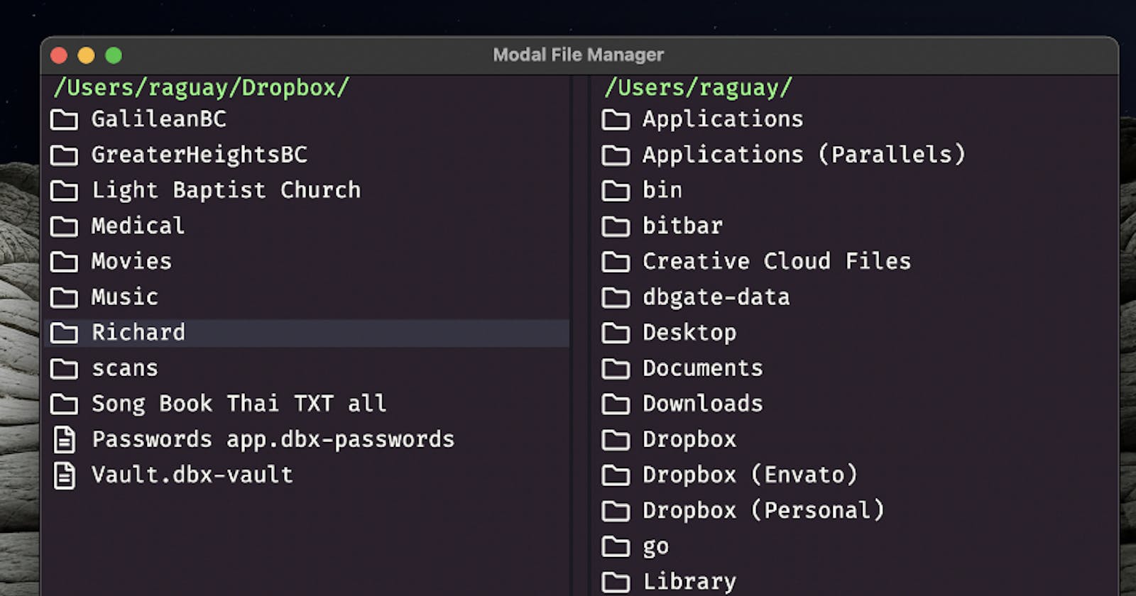 Modal File Manager: Update and Extensions