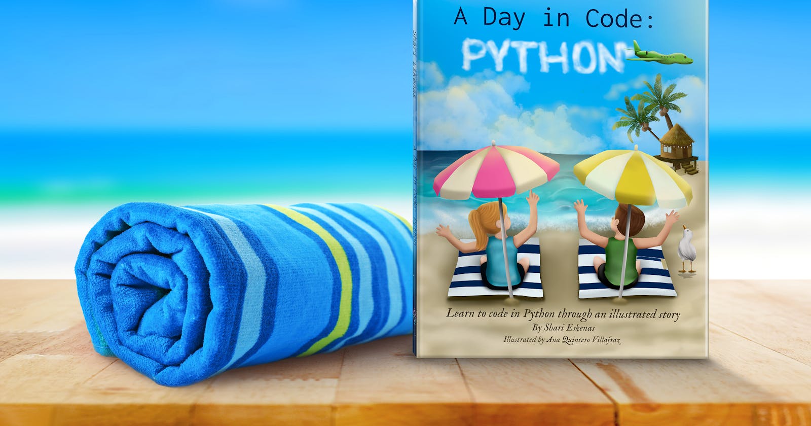 A picture book written in Python code