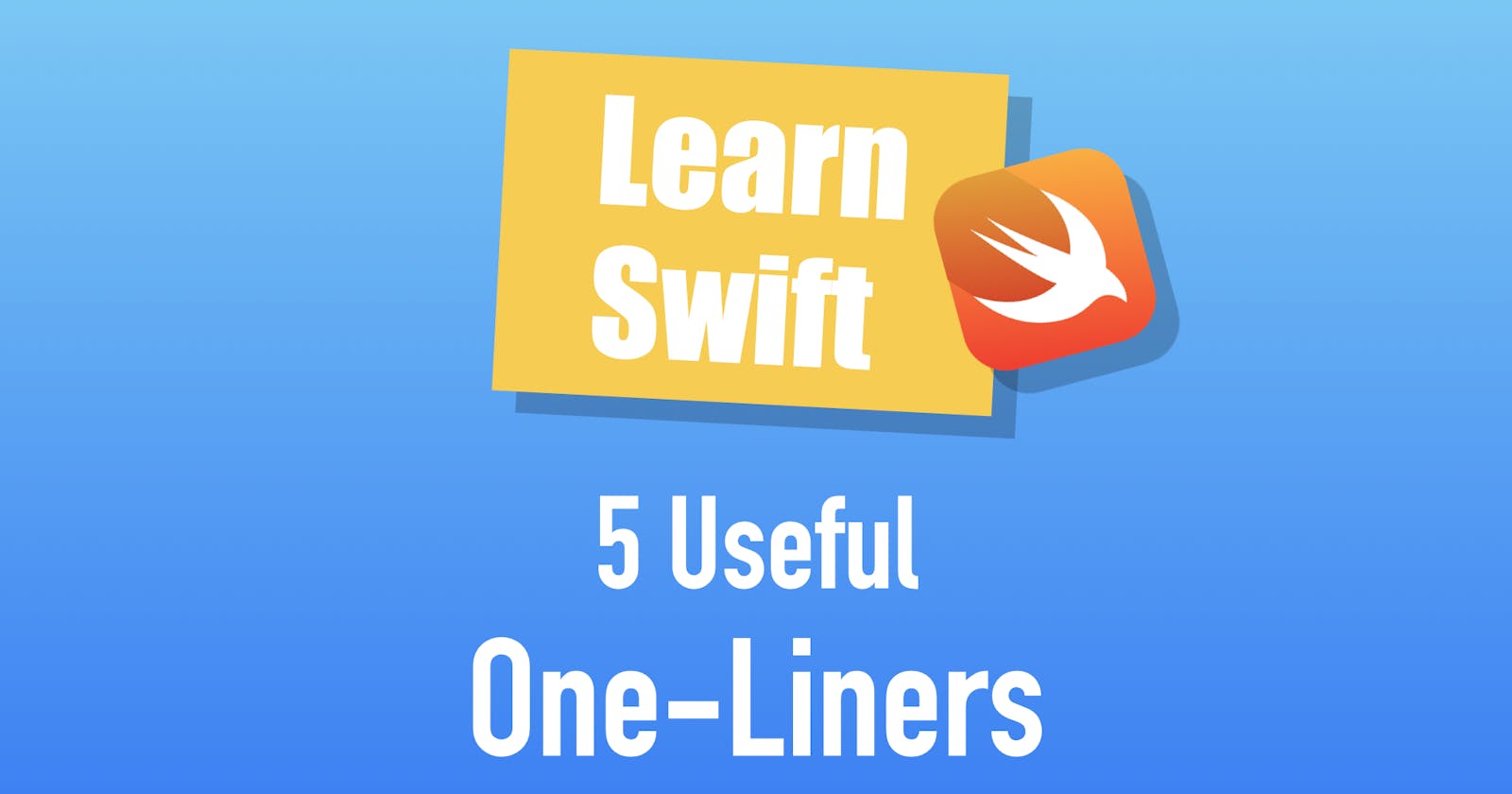 5 Useful Swift One-Liners to Code Like a Pro