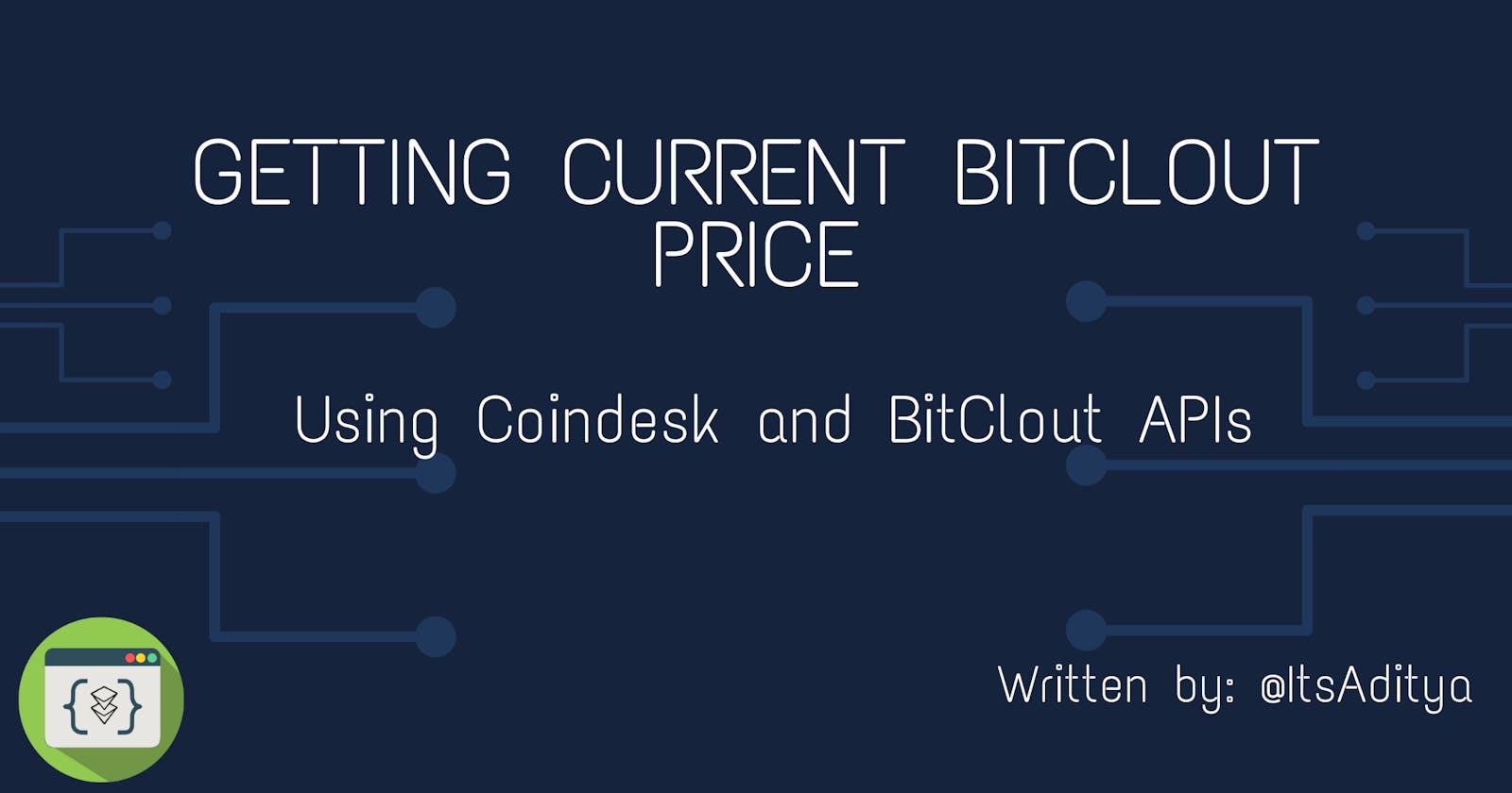 Getting current BitClout Price using BitClout API