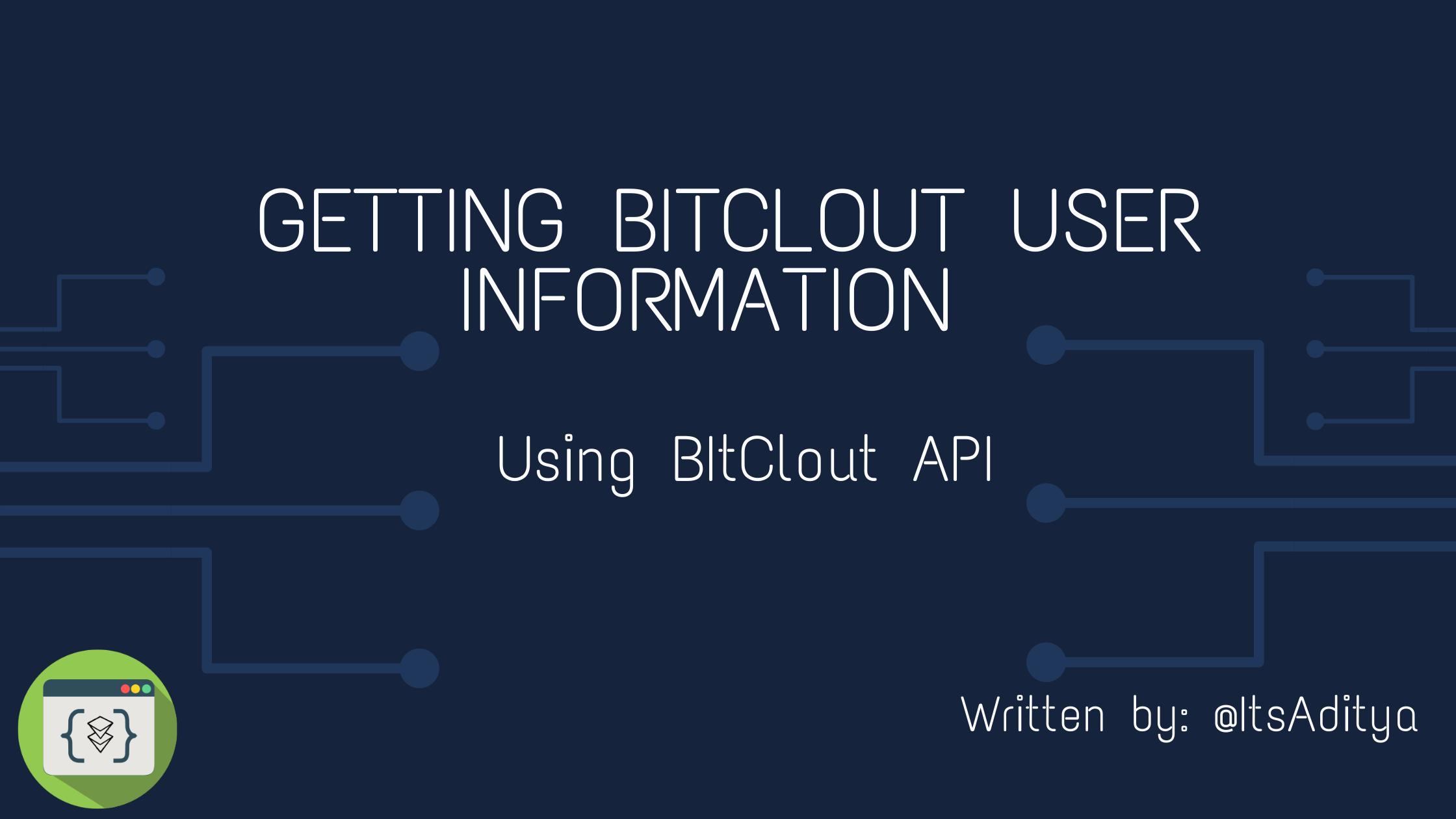 Getting BitClout User Information using BitClout API