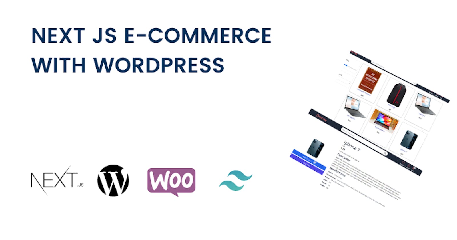 Next Js Ecommerce with WordPress (Woocommerce) as Backend