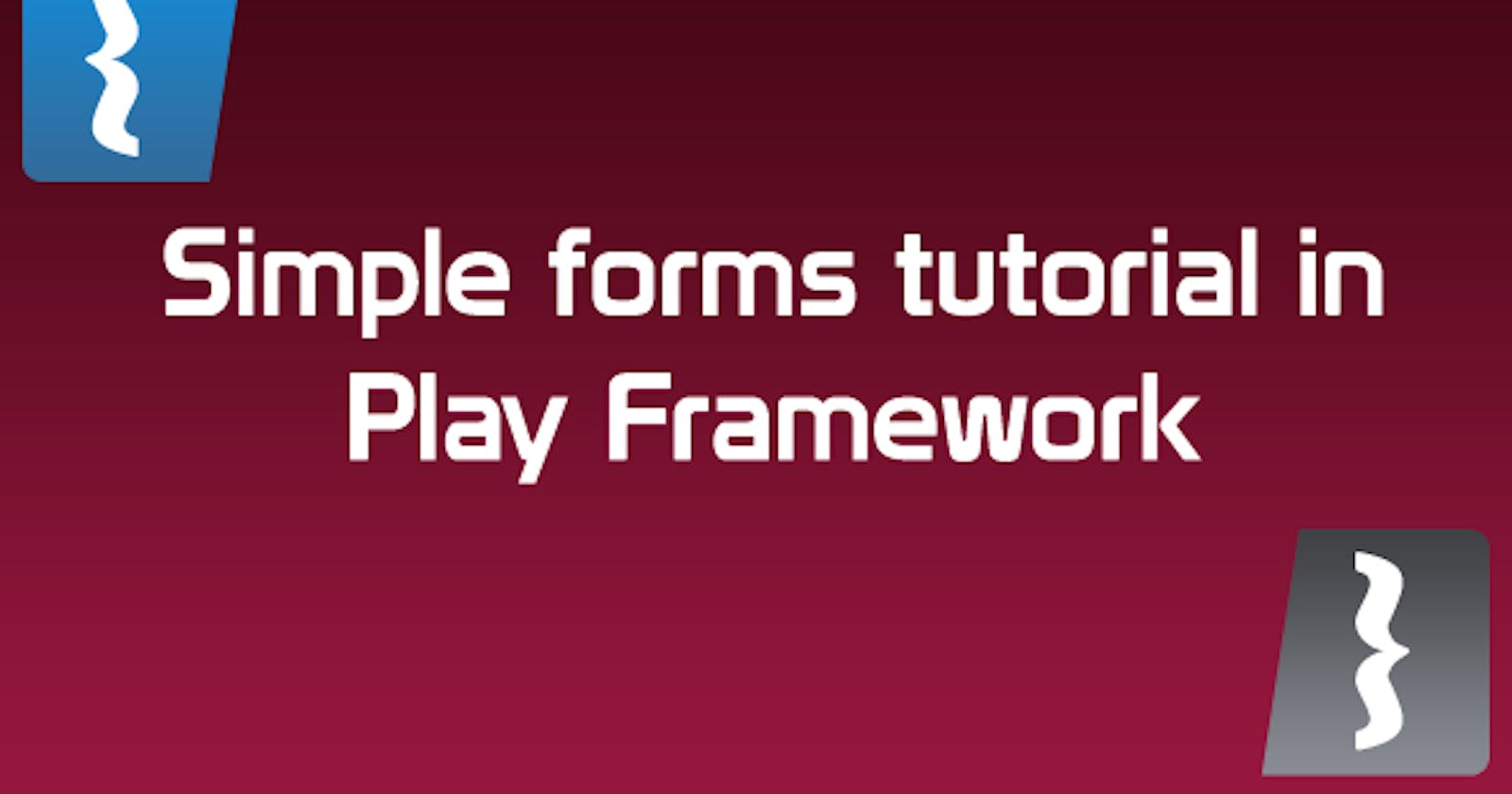 Building a form in Play Framework
