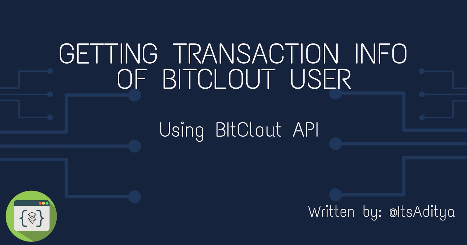 Getting Transaction Info of a BitClout User