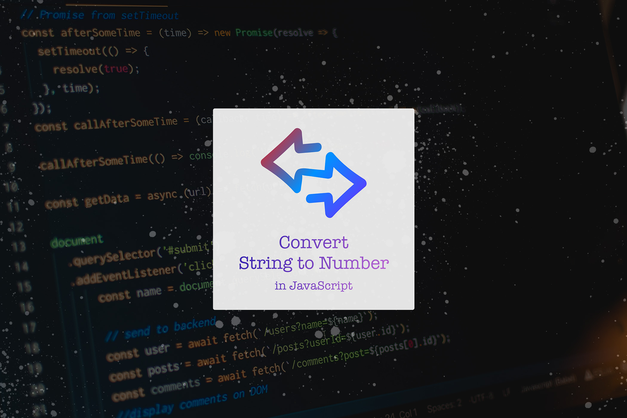 convert string to number javascript isnan