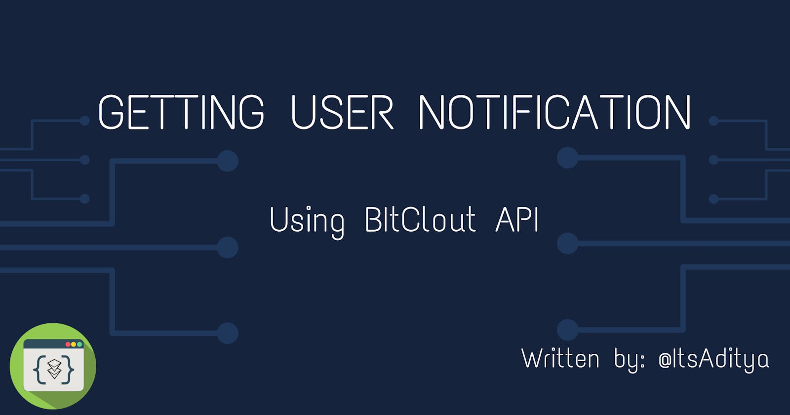 Getting BitClout user Notification through public key
