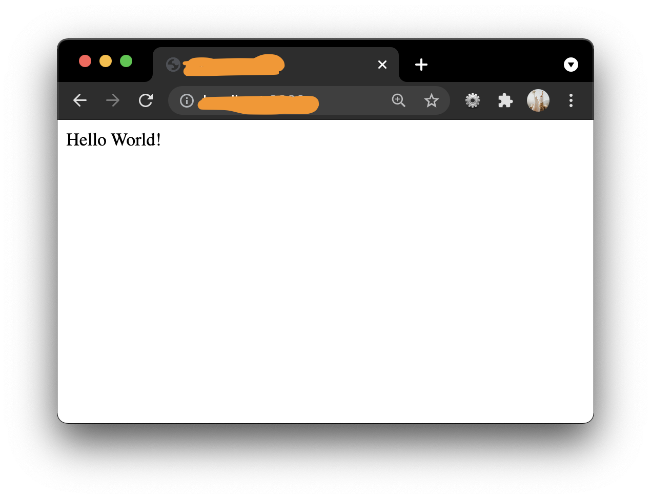 Running node script in browser