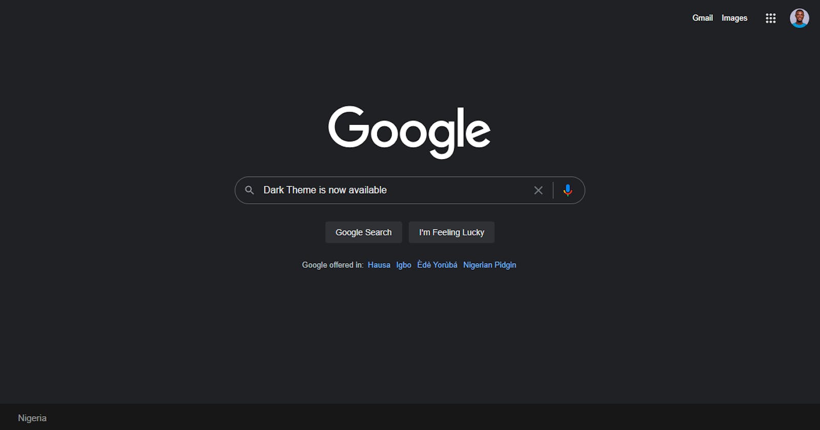3 Steps to turn on your Google Search Dark Mode