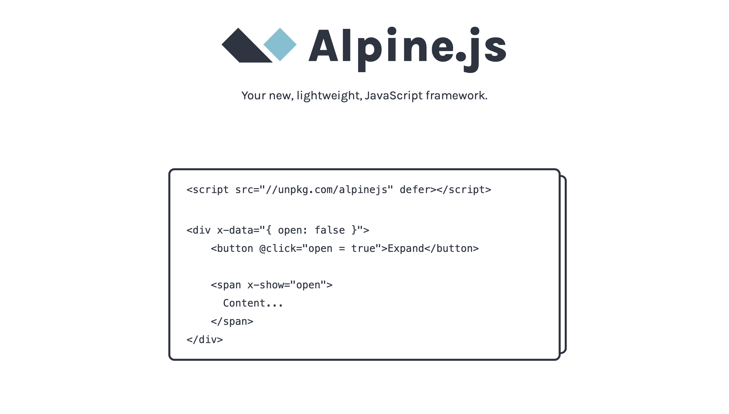 Alpine js as I learn