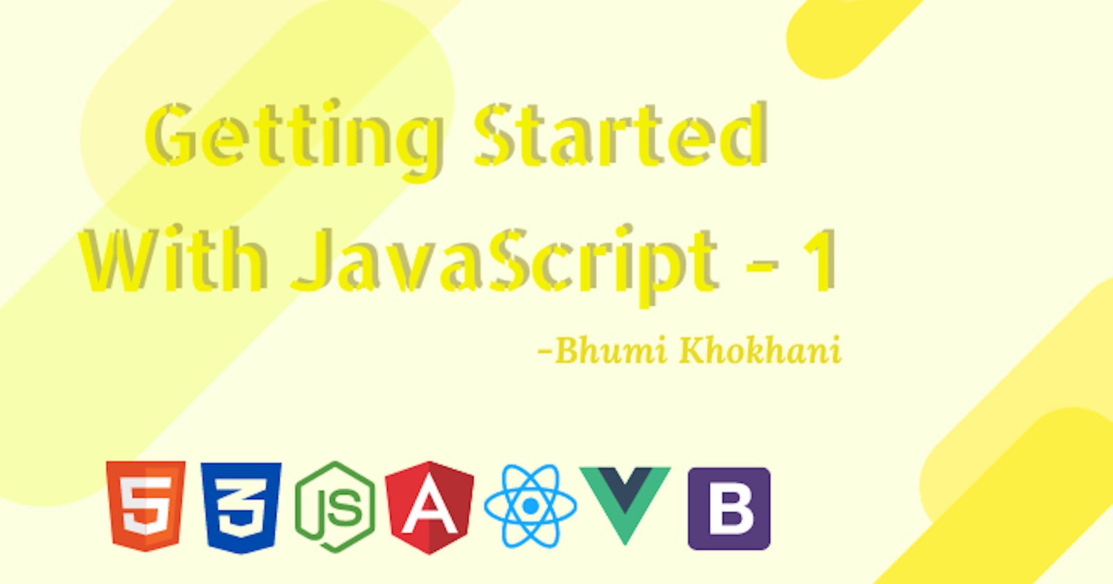 Getting Started with JavaScript - 1