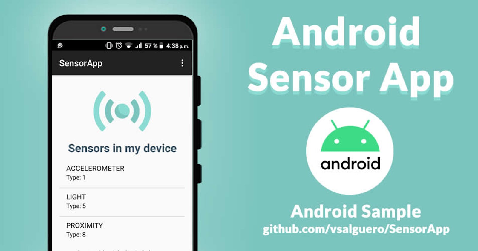 App que muestra los sensores de un dispositivo Android
