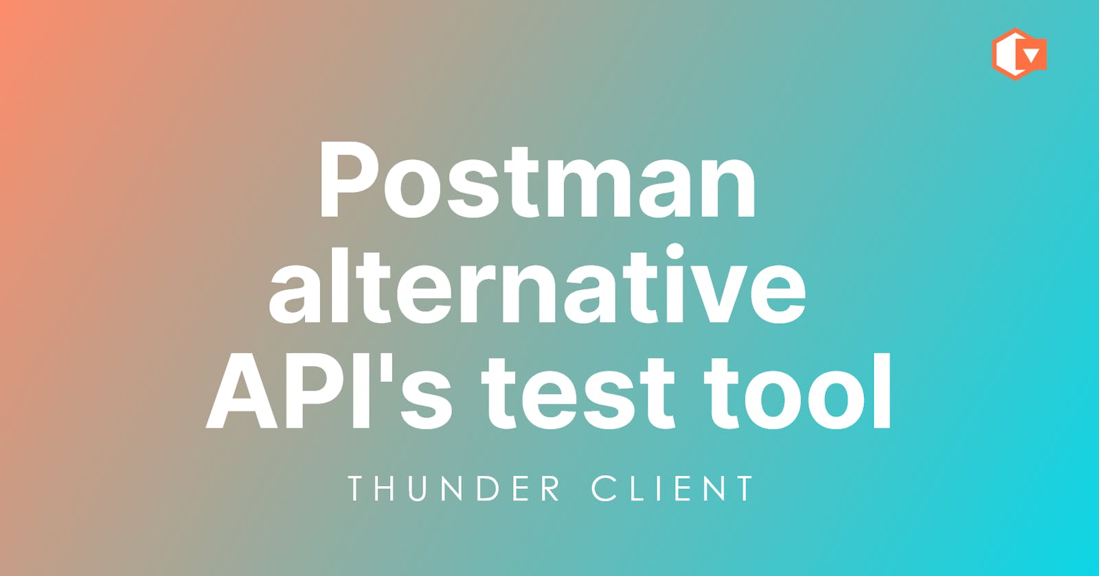 Postman alternative API's test tool.