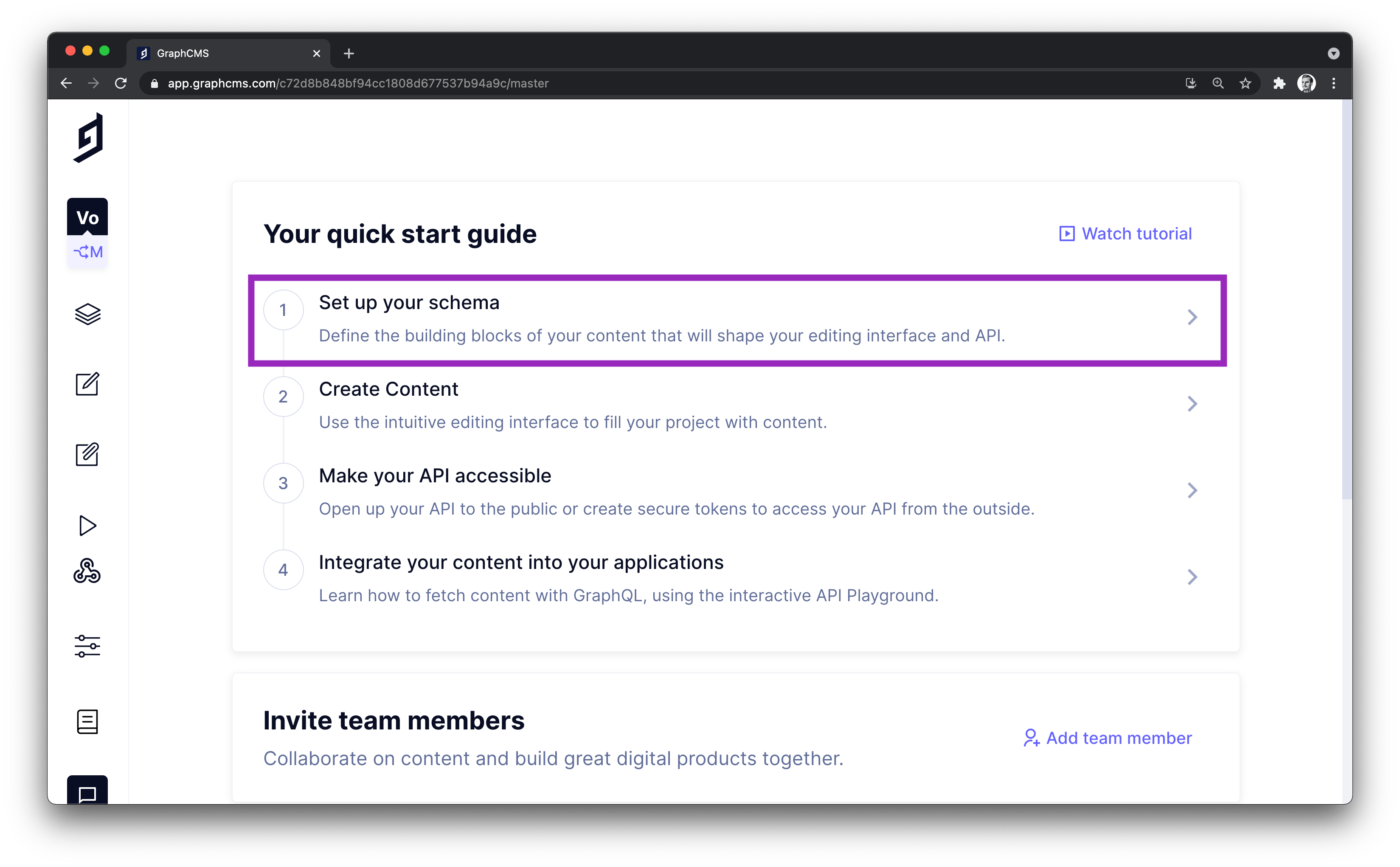 GraphCMS Project Dashboard.png