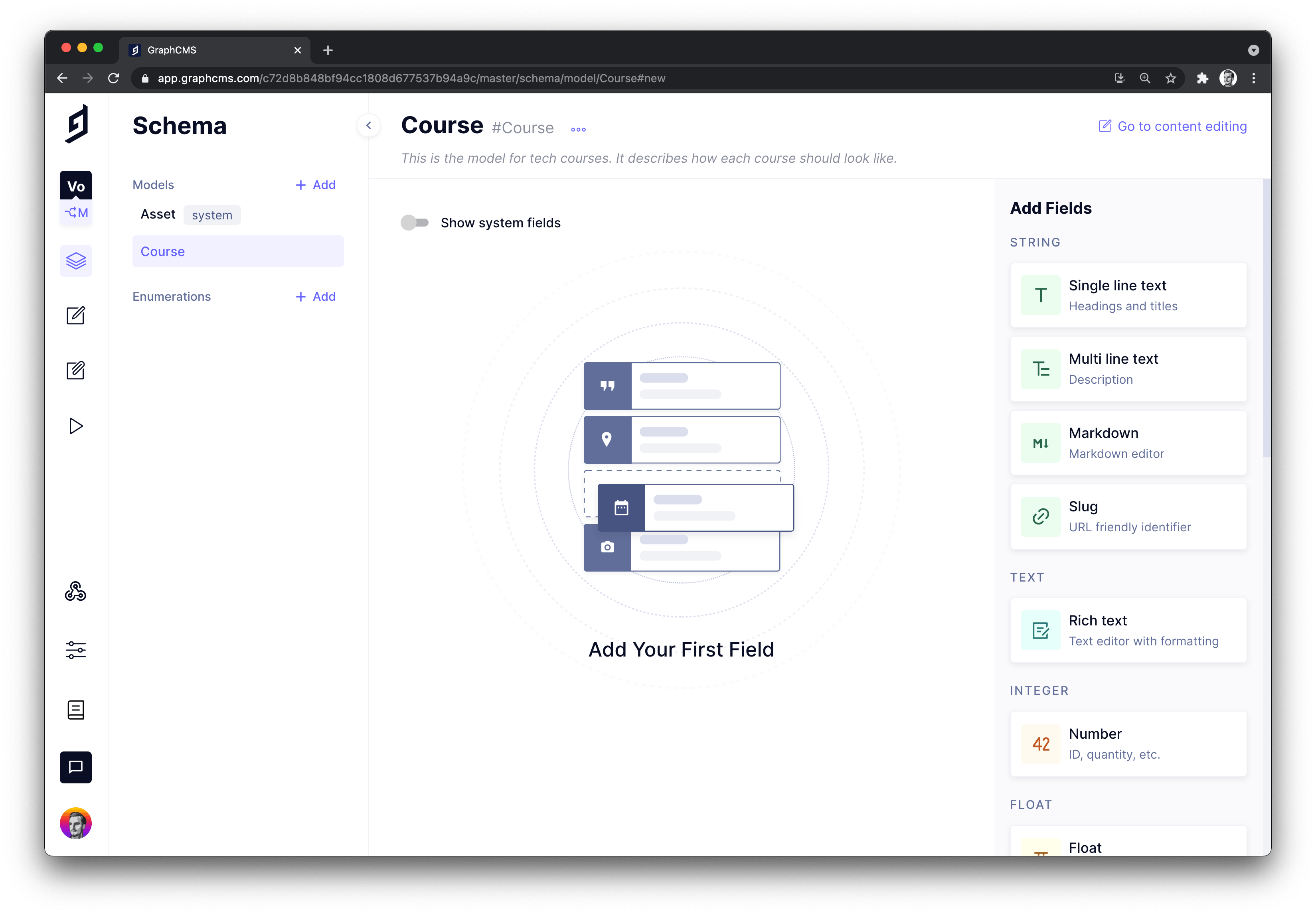GraphCMS Model Page.png
