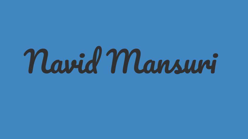 Navid Mansuri