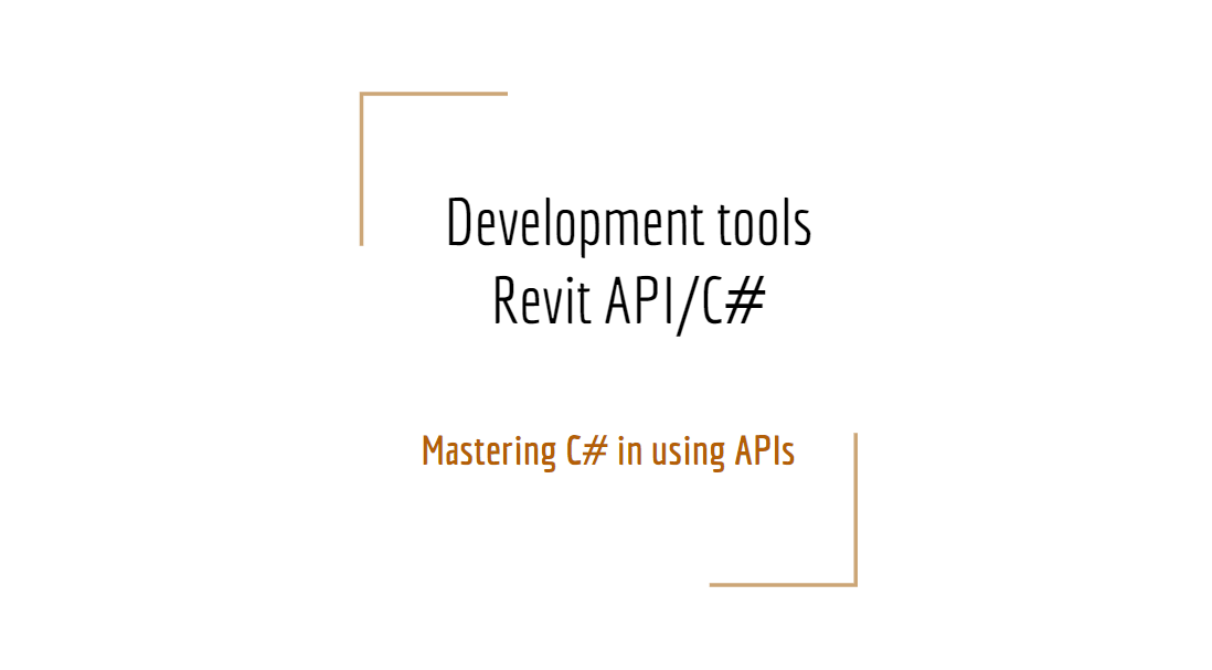 [rvtApi]__How to apprehend Revit API