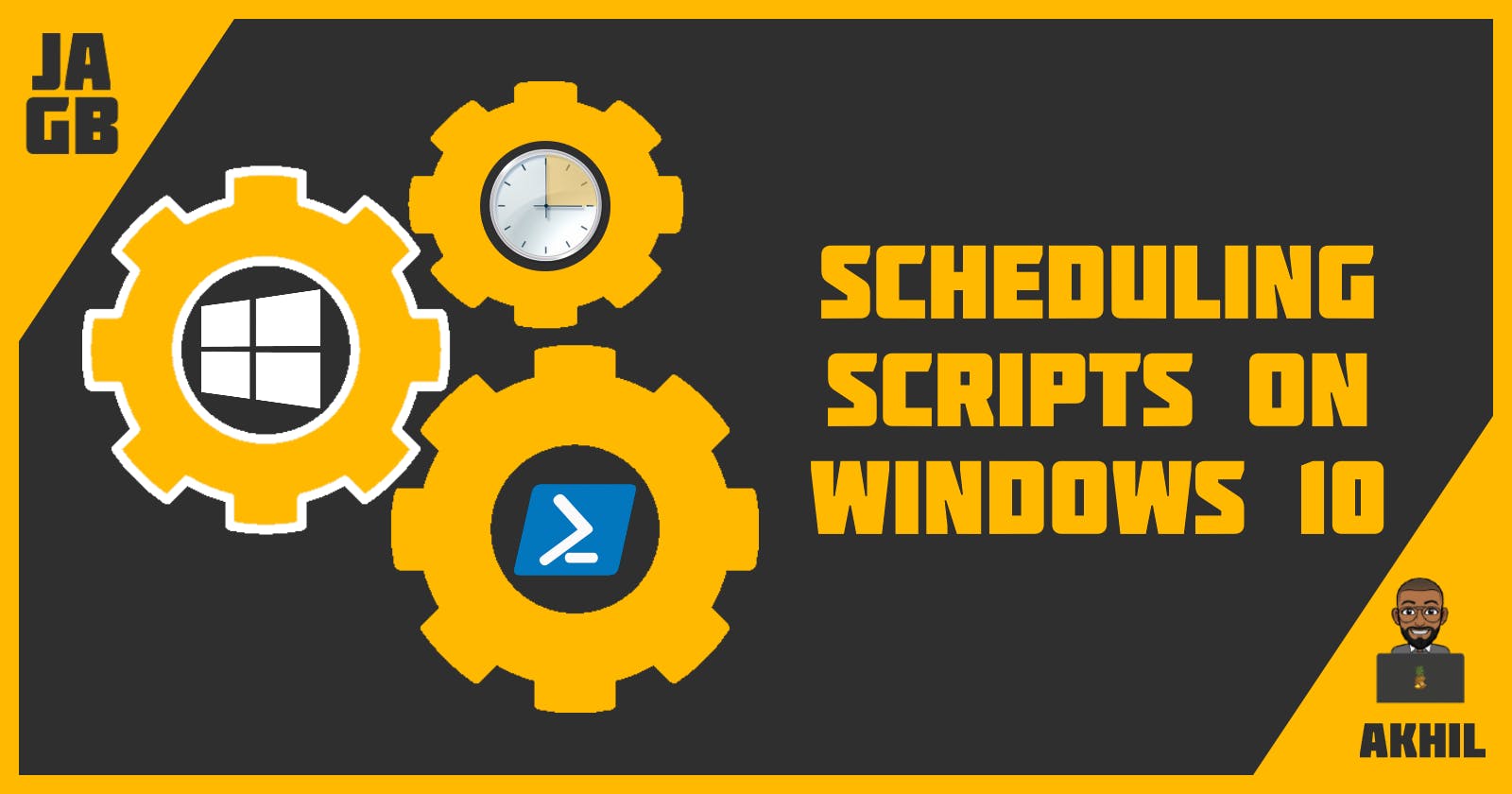 Scheduling Scripts On Windows 10