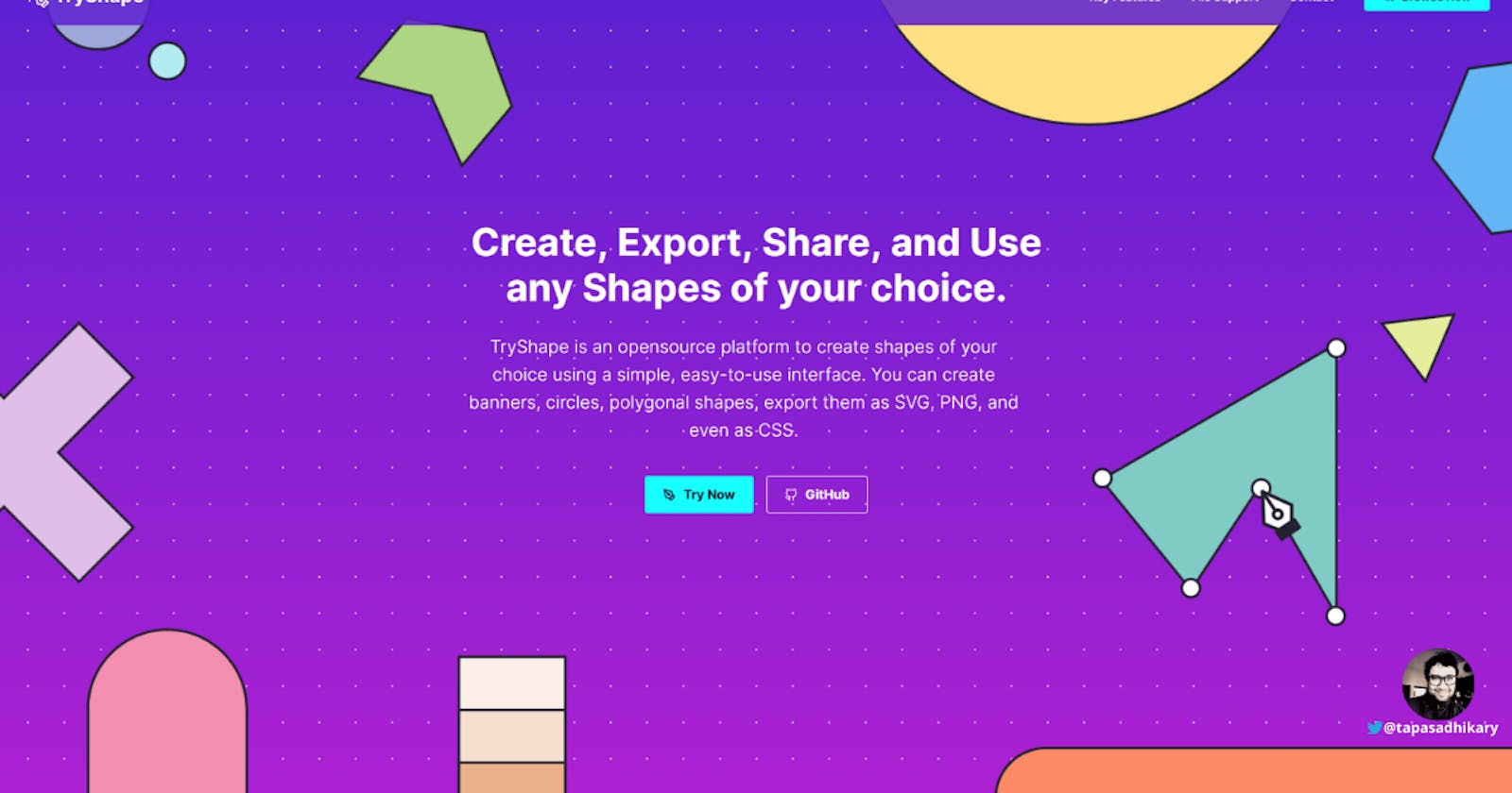 Introducing TryShape: Give Your Creativity a Shape