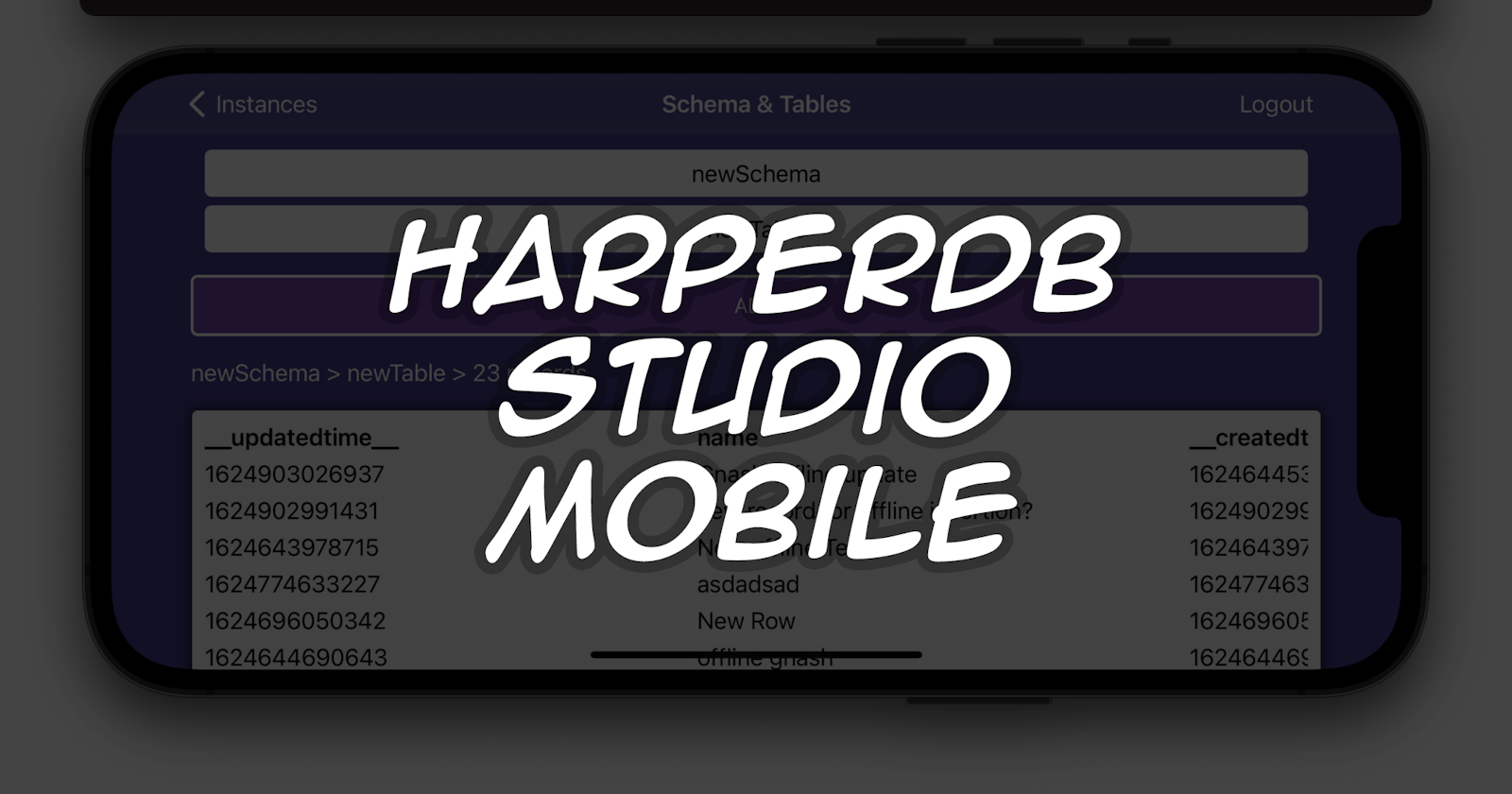 HarperDB Studio Mobile And a bonus feature to be excited for...