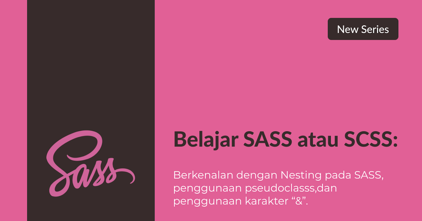 Belajar SASS - Nesting