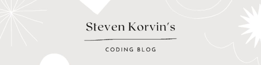 Steven Korvin's blog