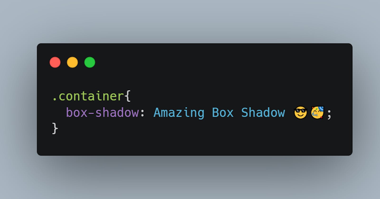 BoxShadow property in CSS