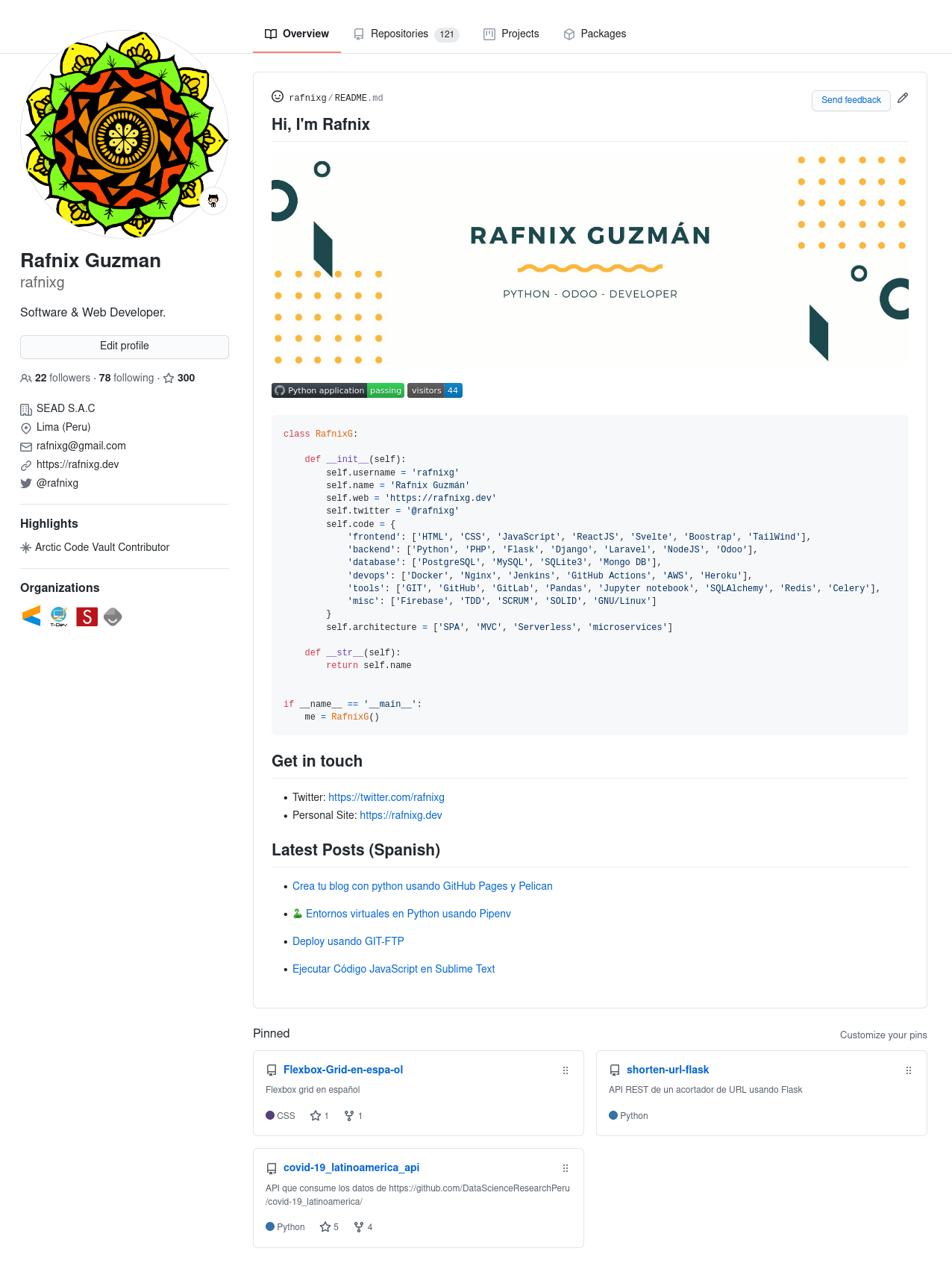 Actualiza tu perfil de GitHub con README y GitHub Actions - Parte 1
