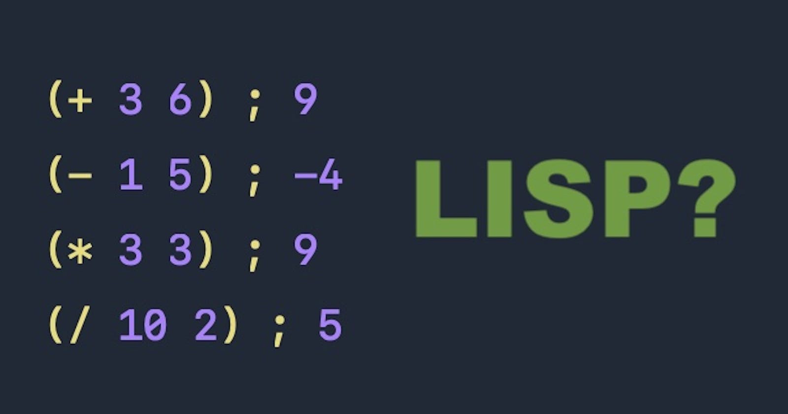 Exploring LISP programming