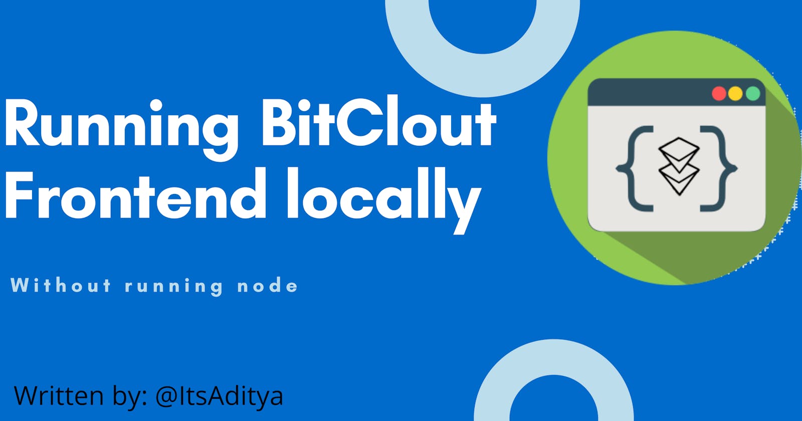 Running BitClout's frontend for local development without running node.