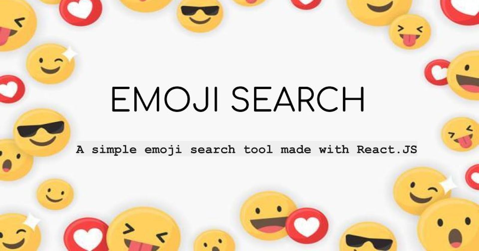 How To Make Emoji Search With React.js