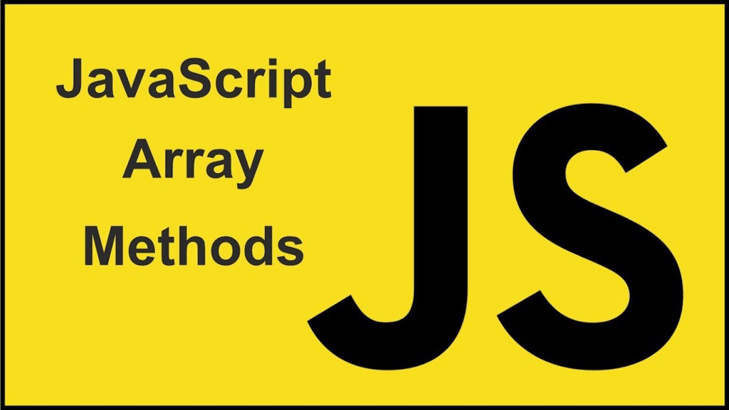 Javascript Array methods