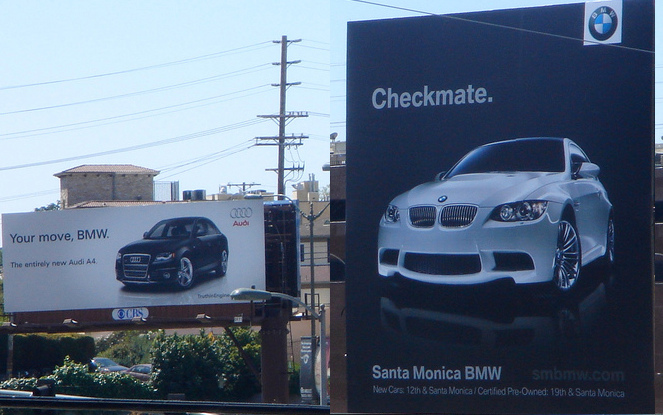BMW checkmate advert